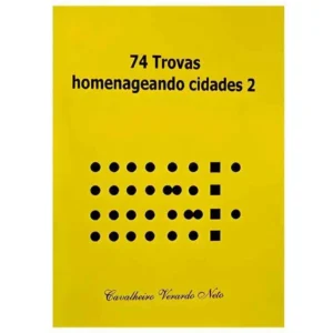 Livro de Trovas do escritor Cavalheiro Verardo Neto