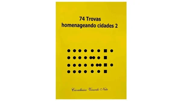 Livro de Trovas do escritor Cavalheiro Verardo Neto